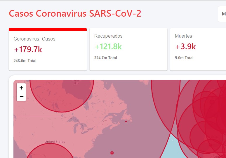 Casos Coronavirus